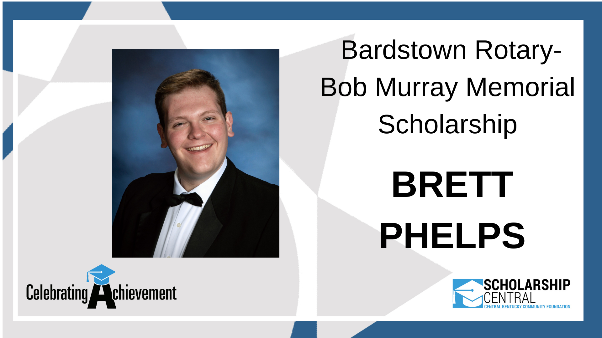 Bardstown Rotary Bob Murray Memorial Scholarship Winner