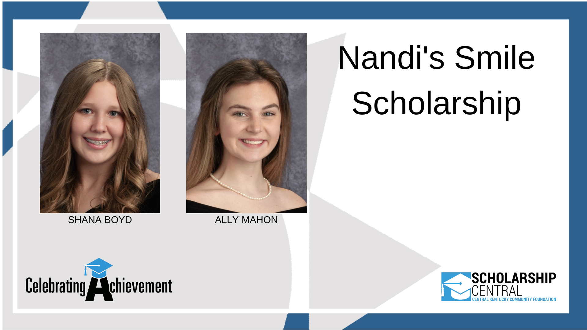 Nandis Smile Scholarship Winners