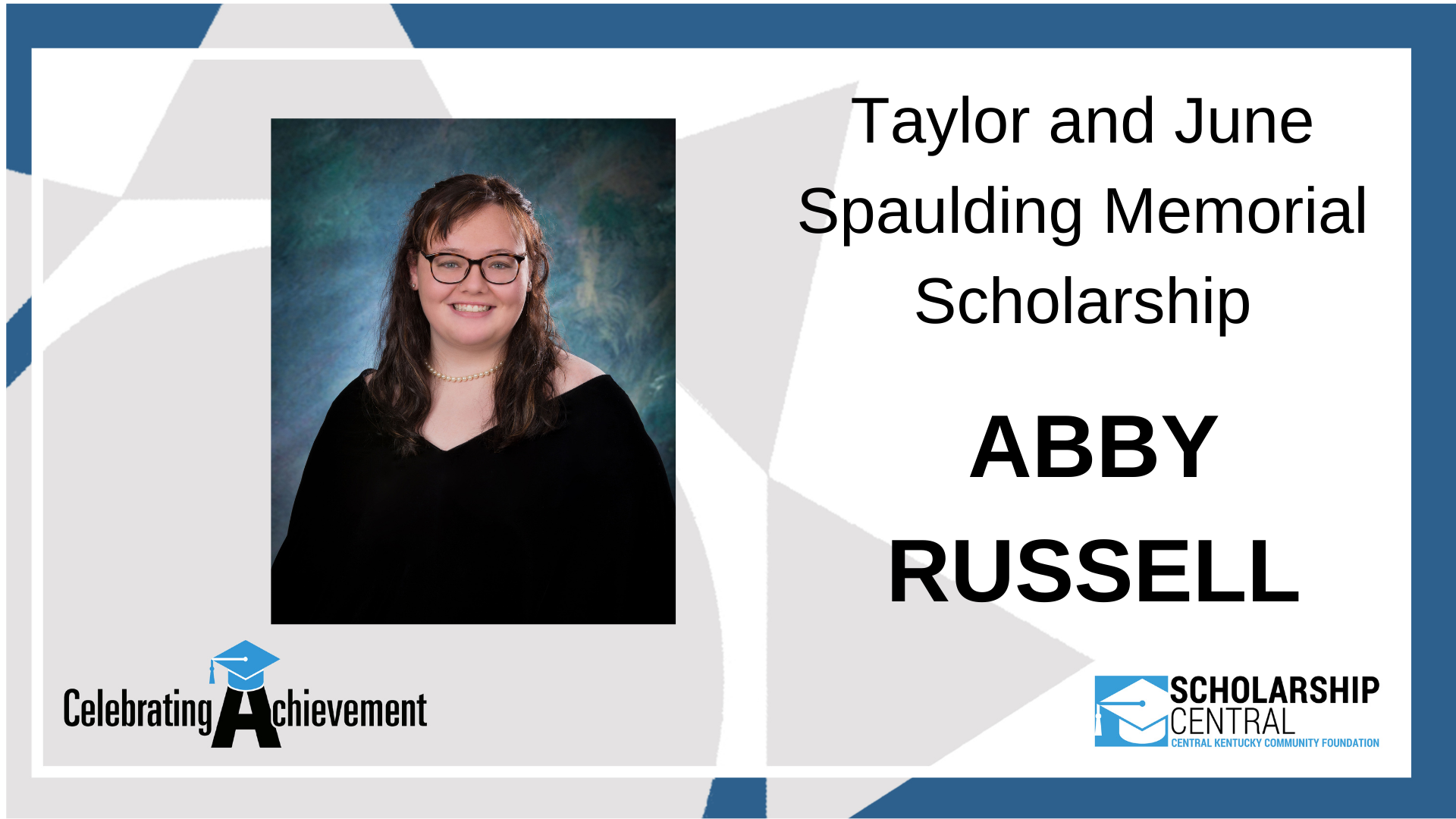 Taylor and June Spaulding Scholarship Winner
